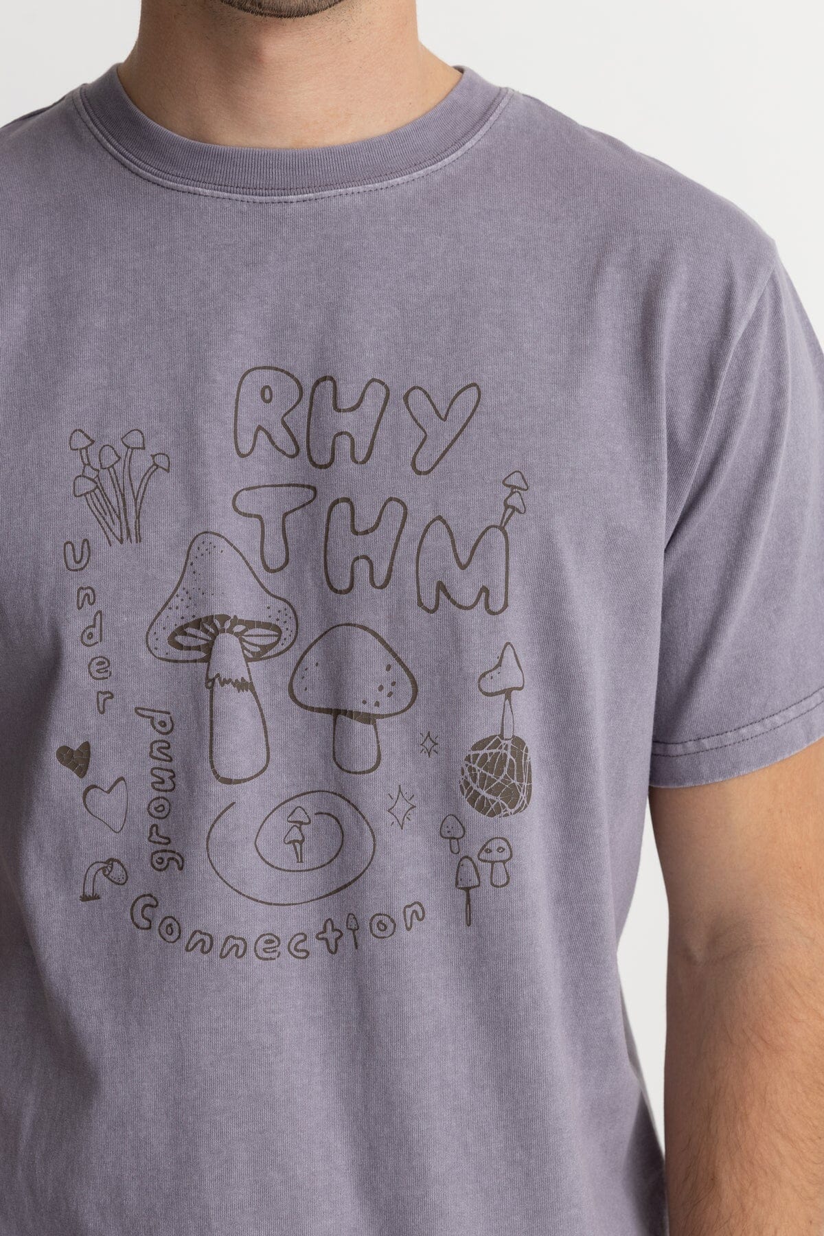 Rhythm Underground Vintage Short Sleeve T-Shirt M Shirts RHYTHM MENS 