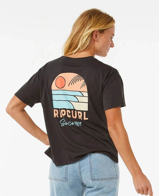 Rip Curl Line Up Relaxed Tee W Tees RIPCURL WOMENS 
