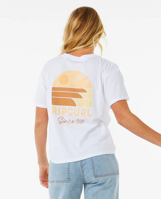 Rip Curl Line Up Relaxed Tee W Tees RIPCURL WOMENS 