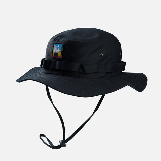 South Swell X Sweet Willy's Boonie Bucket Hat Hats SOUTH SWELL Black 