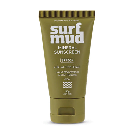 Surf Mud Mineral Sunscreen SPF50+ Sunscreen SURF MUD 50g 