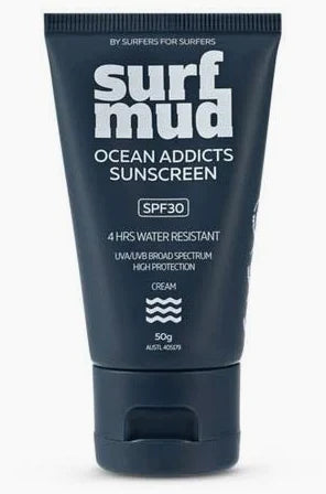 Surf Mud Ocean Addicts Sunscreen SPF30 50g Sunscreen SURF MUD 
