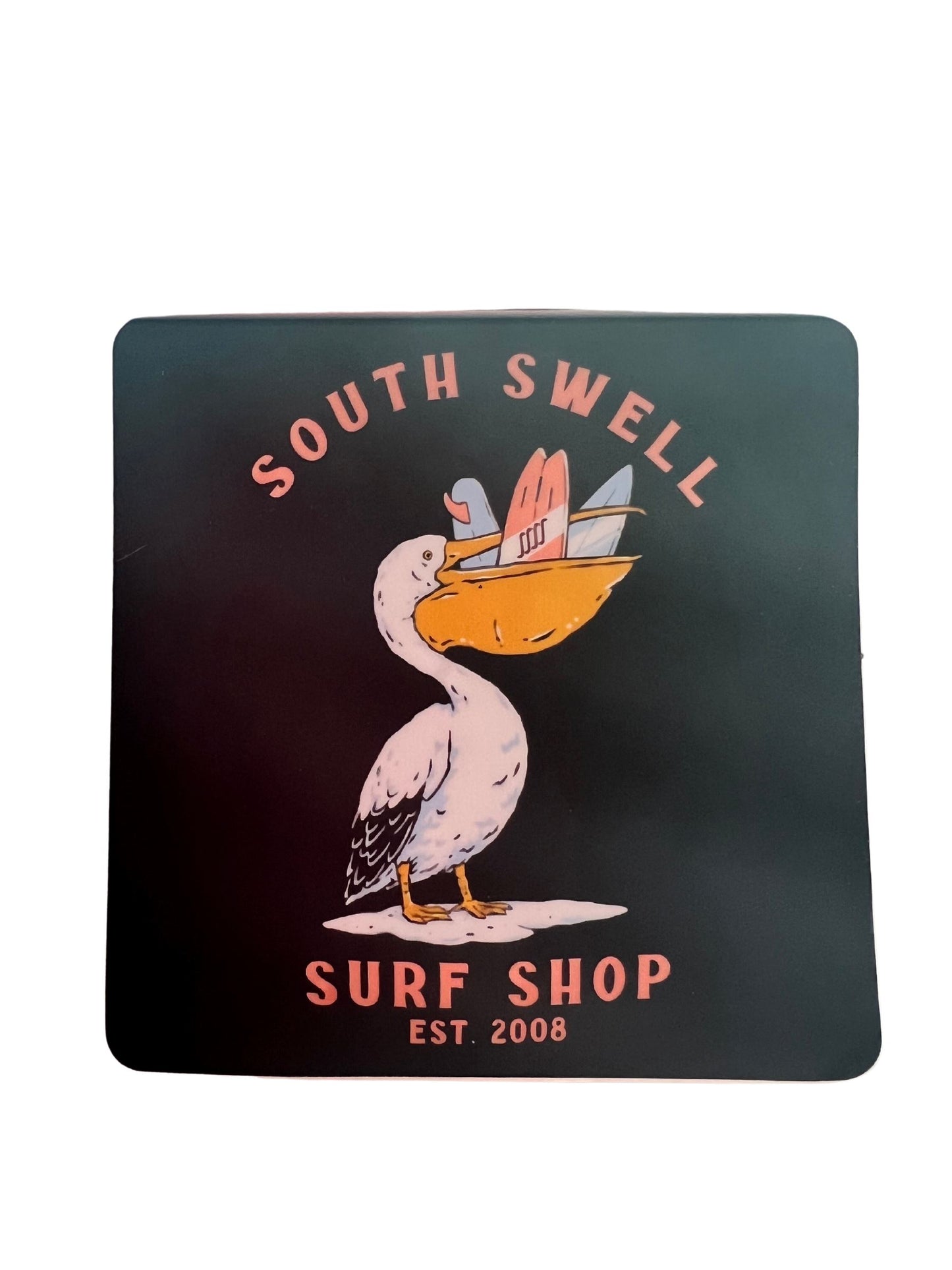 Dirty Bird Sticker South Swell Surf Shop 