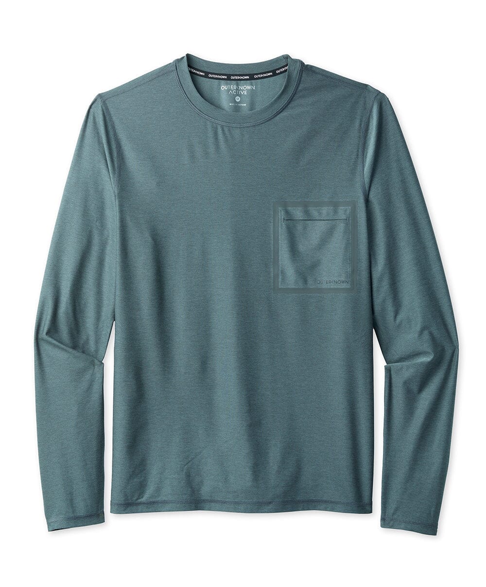 Outerknown Apex Long Sleeve Tee by Kelly Slater M Tees OUTERKNOWN MENS 