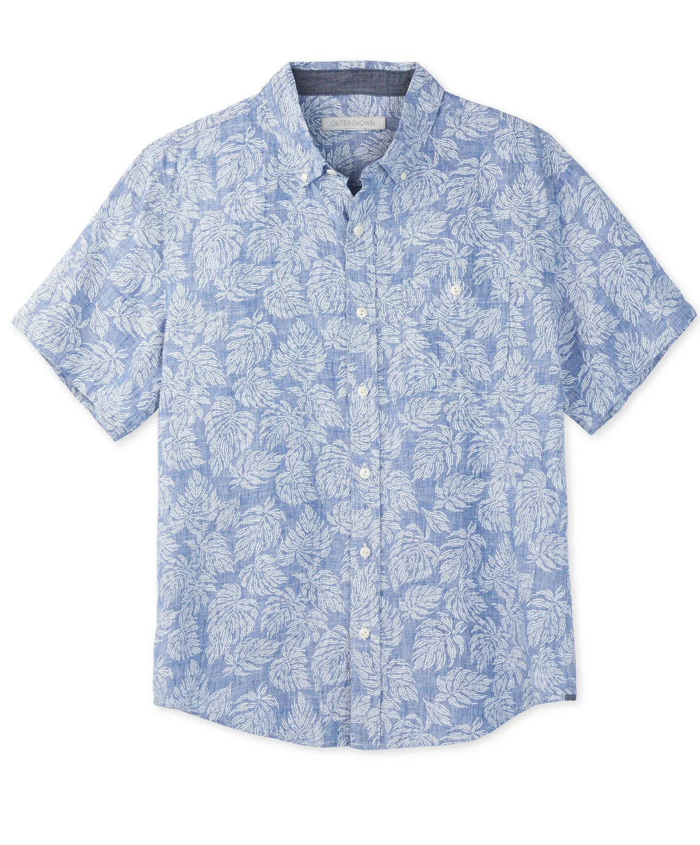OuterKnown Atlantic Ss Linen Shirt M Shirts OUTERKNOWN MENS 
