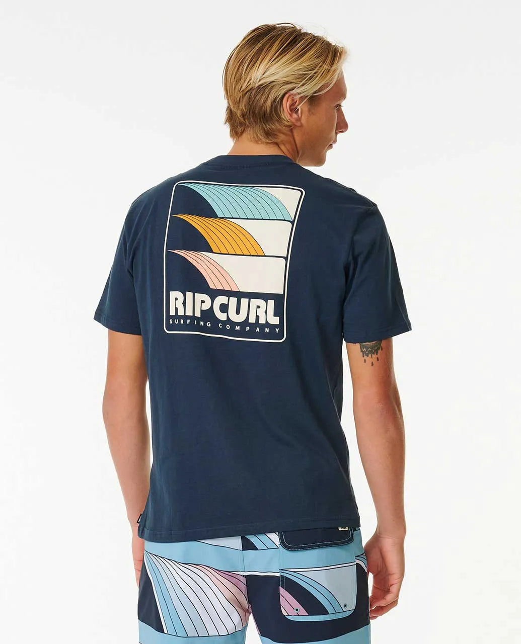 Rip Curl Surf Revival Line Up Tee M Tees RIPCURL MENS 