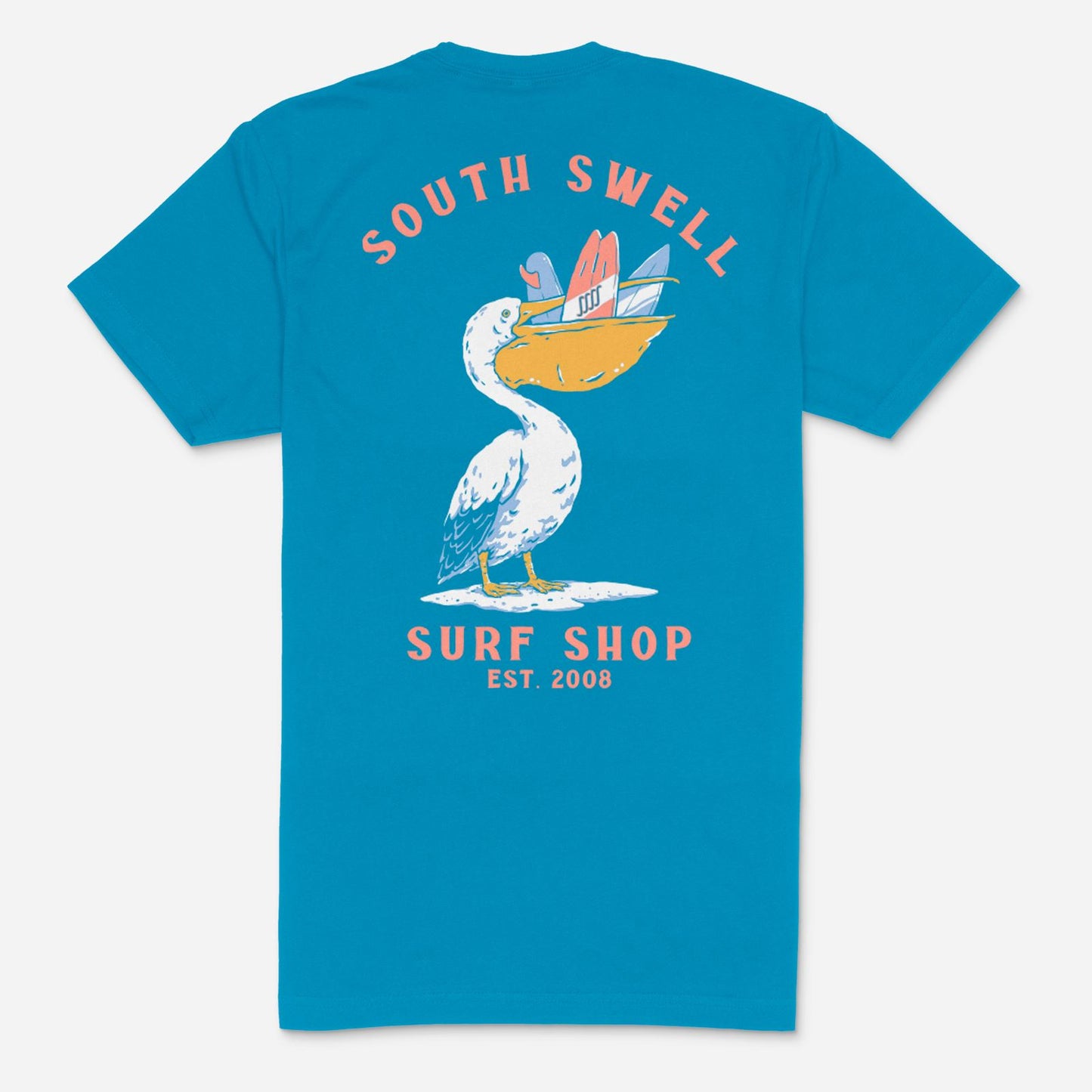 South Swell Dirty Bird Tee M Tees SOUTH SWELL Electric Blue S 