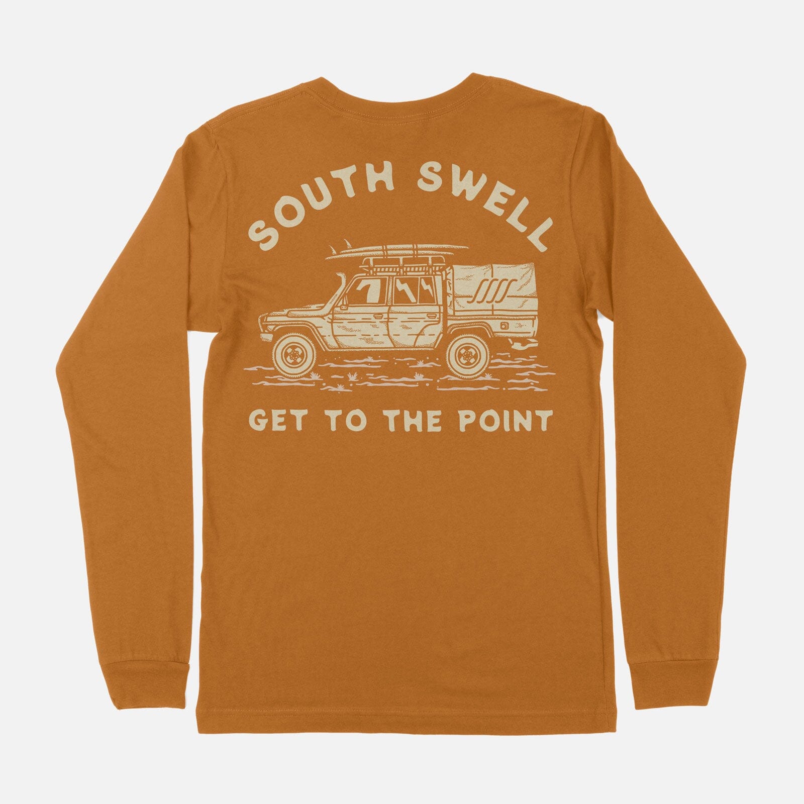 South Swell Get To The Point Longsleeve M Longsleeve Tee SOUTH SWELL S Toast 