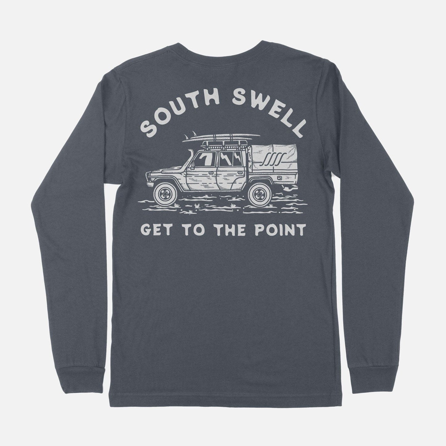 South Swell Get To The Point Longsleeve M Longsleeve Tee SOUTH SWELL S Vintage Navy 