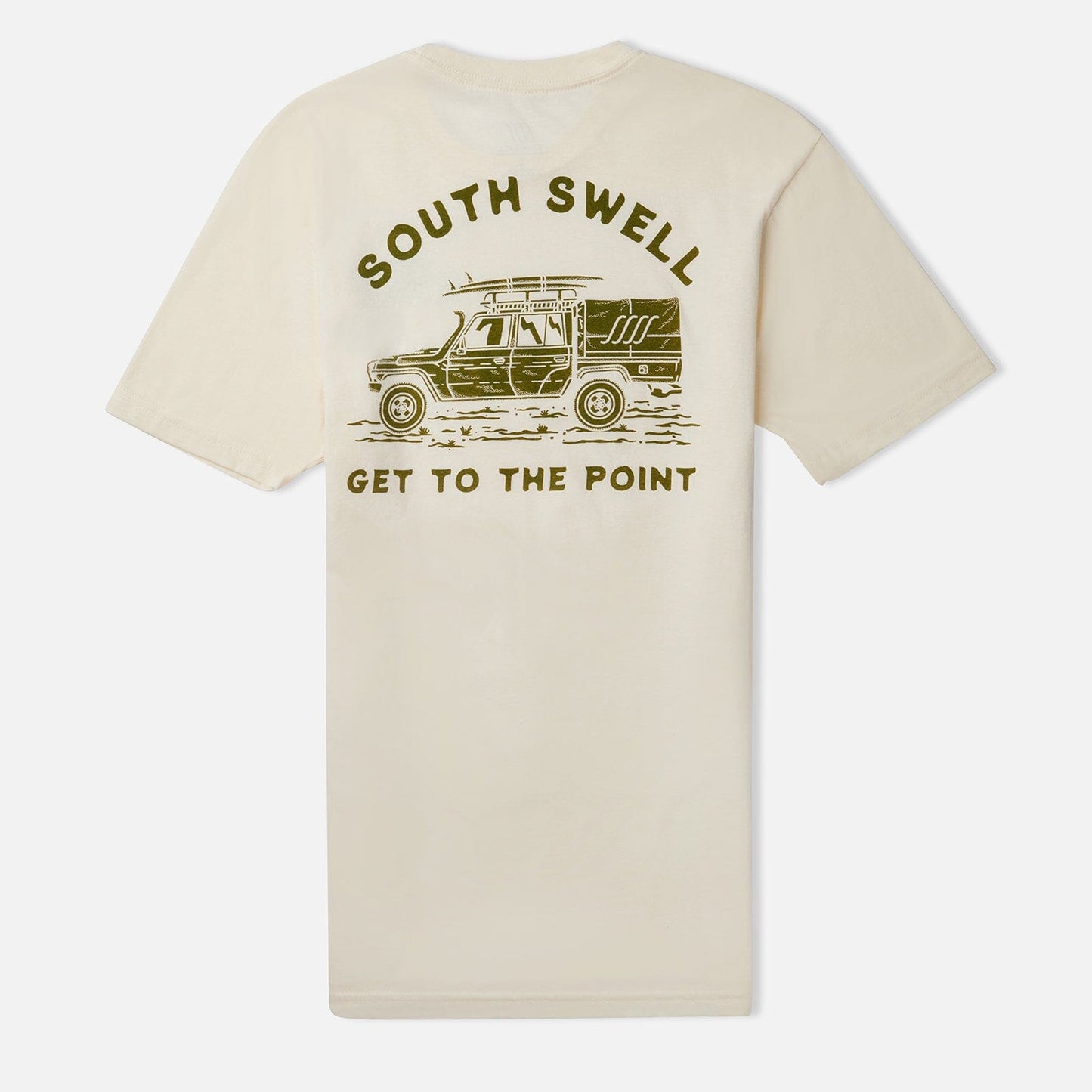 SOUTH SWELL Get To The Point Tee M Tees SOUTH SWELL S Natural 