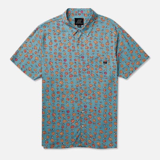 South Swell Mens Short Sleeve Button Down South Swell Surf Shop 