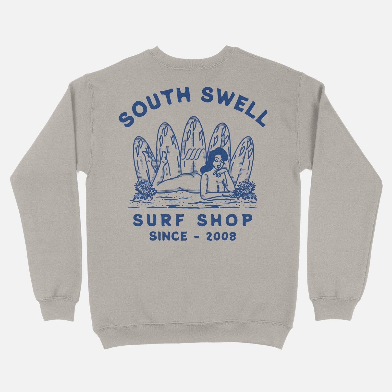 South Swell No Tan Lines Crewneck M Sweaters & Fleece SOUTH SWELL 