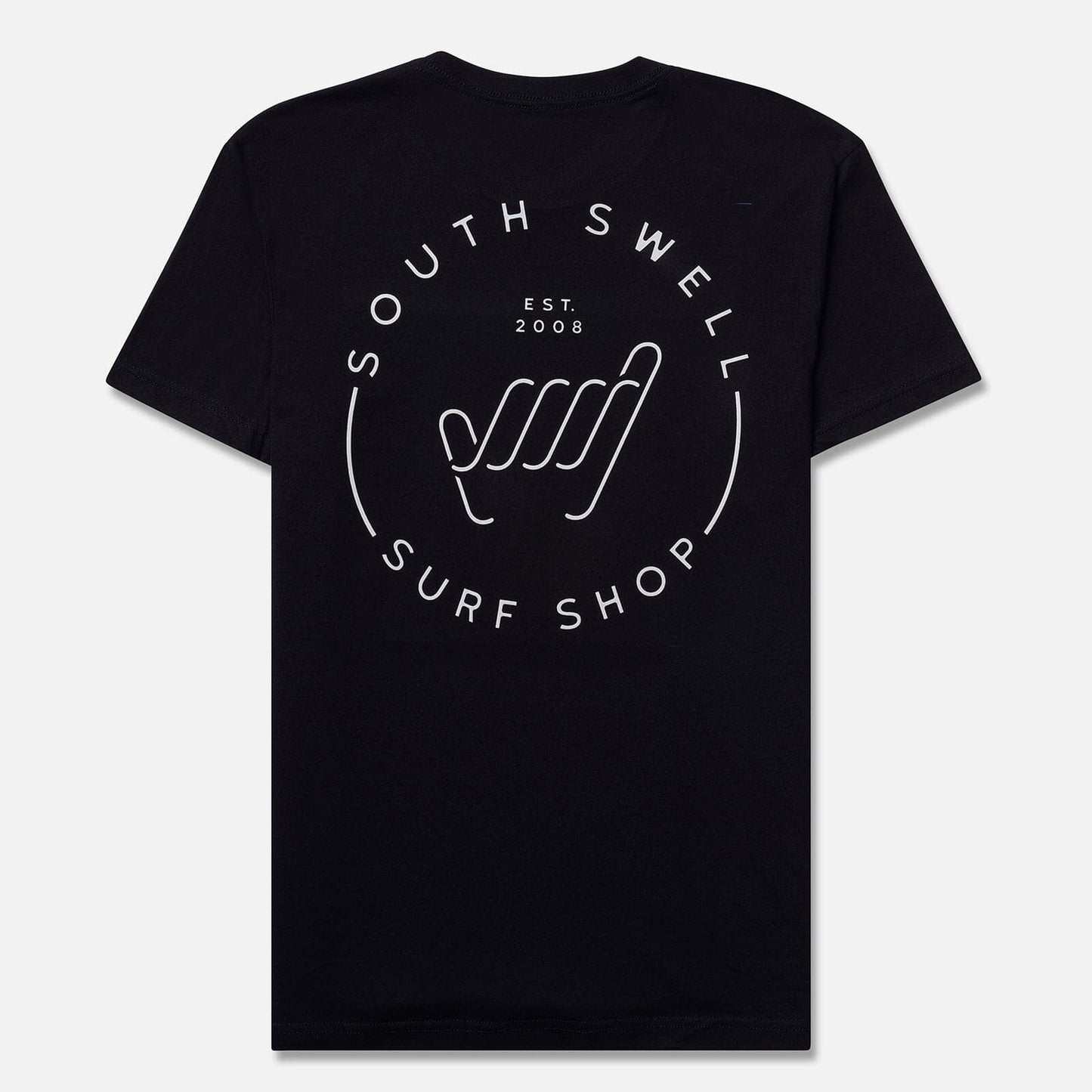 SOUTH SWELL Shaka T-Shirt - Black SOUTH SWELL 