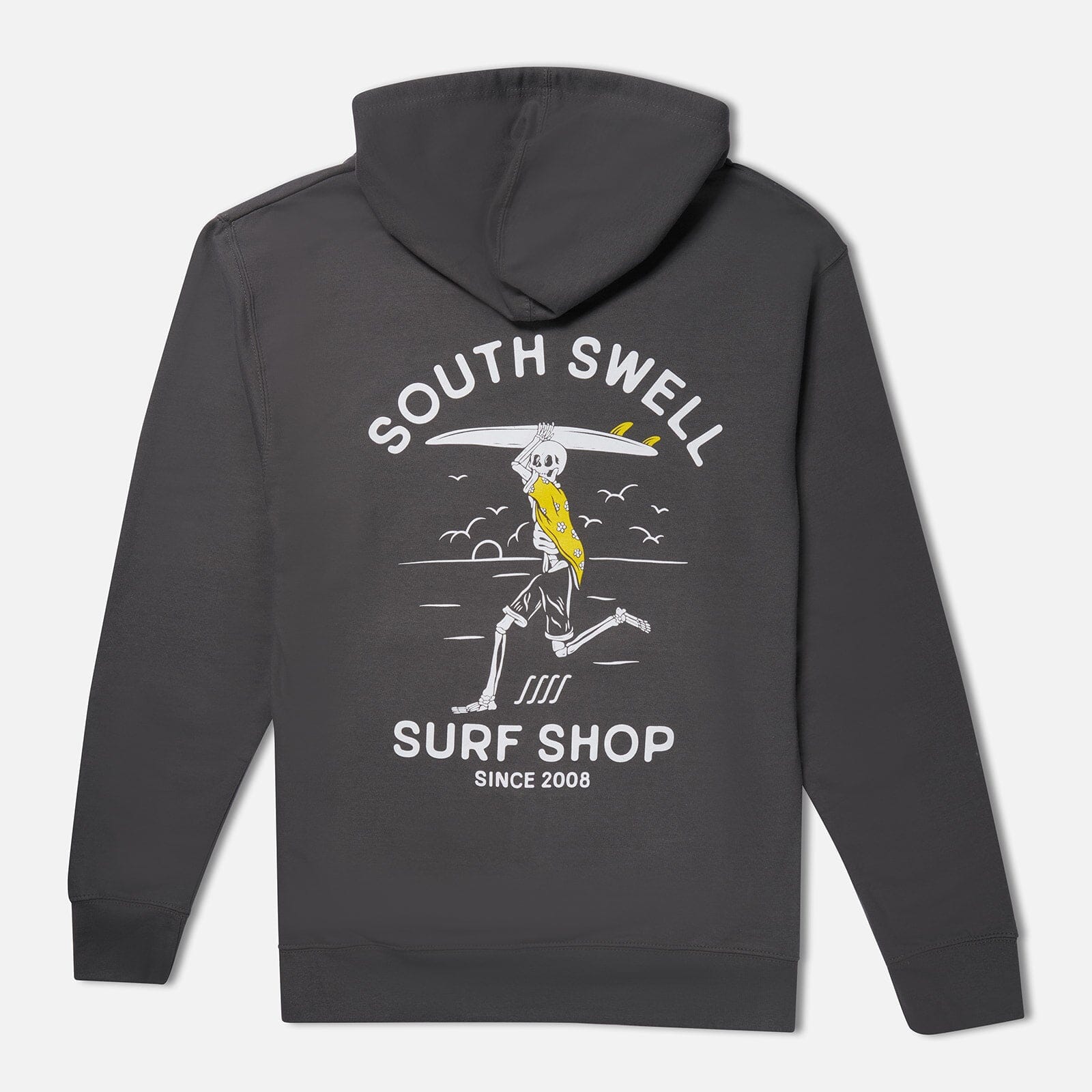 South Swell Shred Til Dead Hoodie M Sweatshirts & Hoodies SOUTH SWELL 