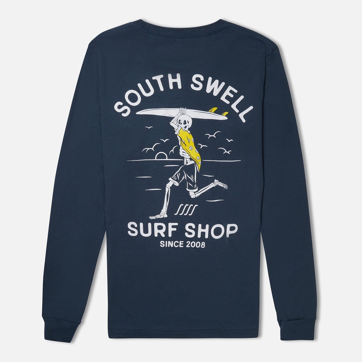 South Swell Shred Til Dead Longsleeve M Longsleeve Tee SOUTH SWELL S Vintage Navy 