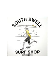 SOUTH SWELL Shred Til Dead Sticker Stickers SOUTH SWELL 
