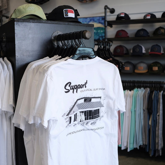South Swell Support Your Local Surf Shop T-Shirt SOUTH SWELL 